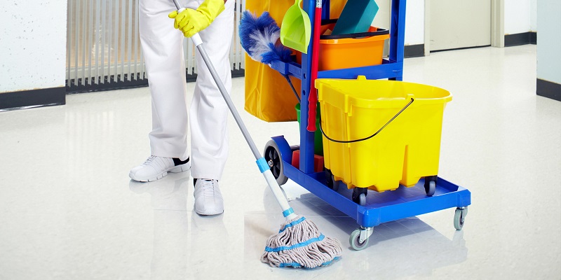 janitorial equipment and supplies